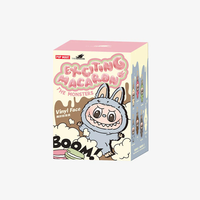 6x Pop Mart Labubu The Monsters Exciting Macarons